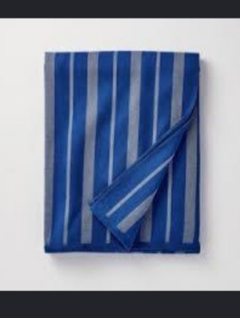65"x65" Oversized Beach Towel Blue Striped - Hearth & Hand™ with Magnolia